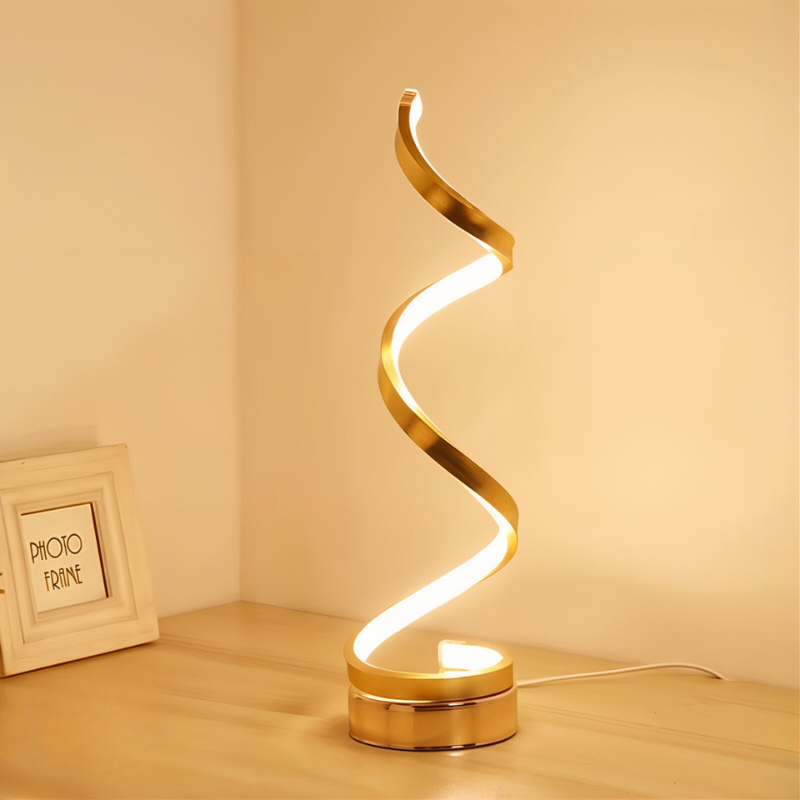 SwirlLume | Atmosphärische LED-Tischleuchte