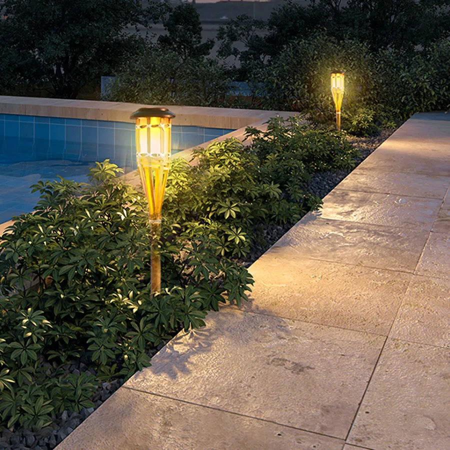 SolarFlare | Solar-LED-Fackel für Garten & Unterwegs