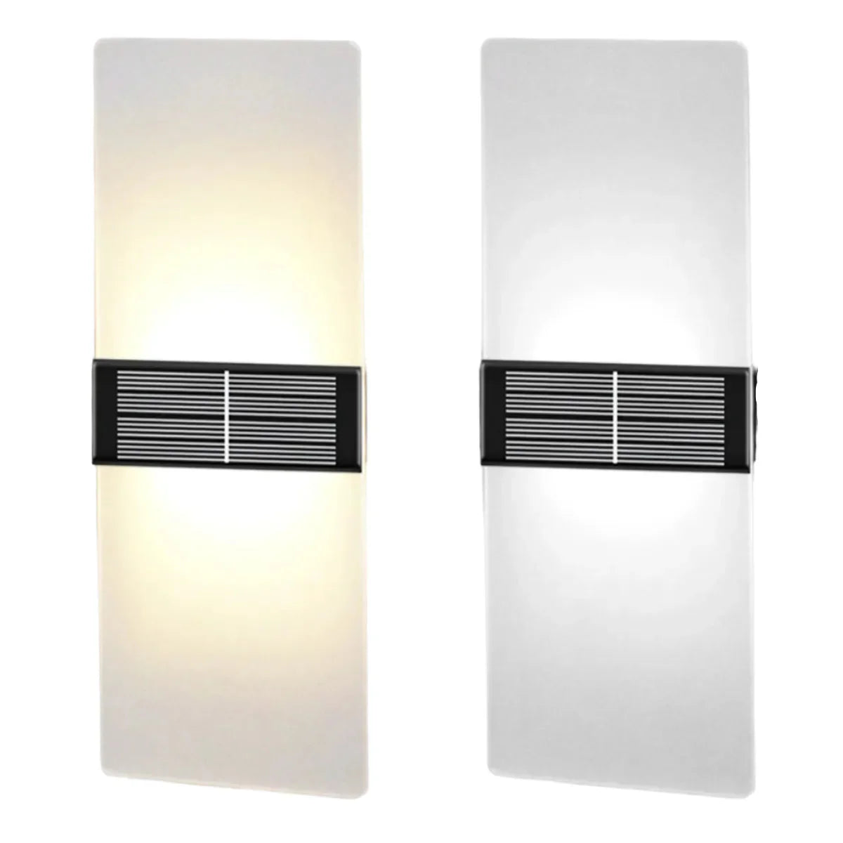 PyraRidge | Solar-LED-Wandleuchte für den Außenbereich