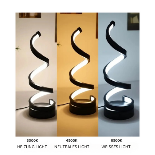 SwirlLume | Atmosphärische LED-Tischleuchte
