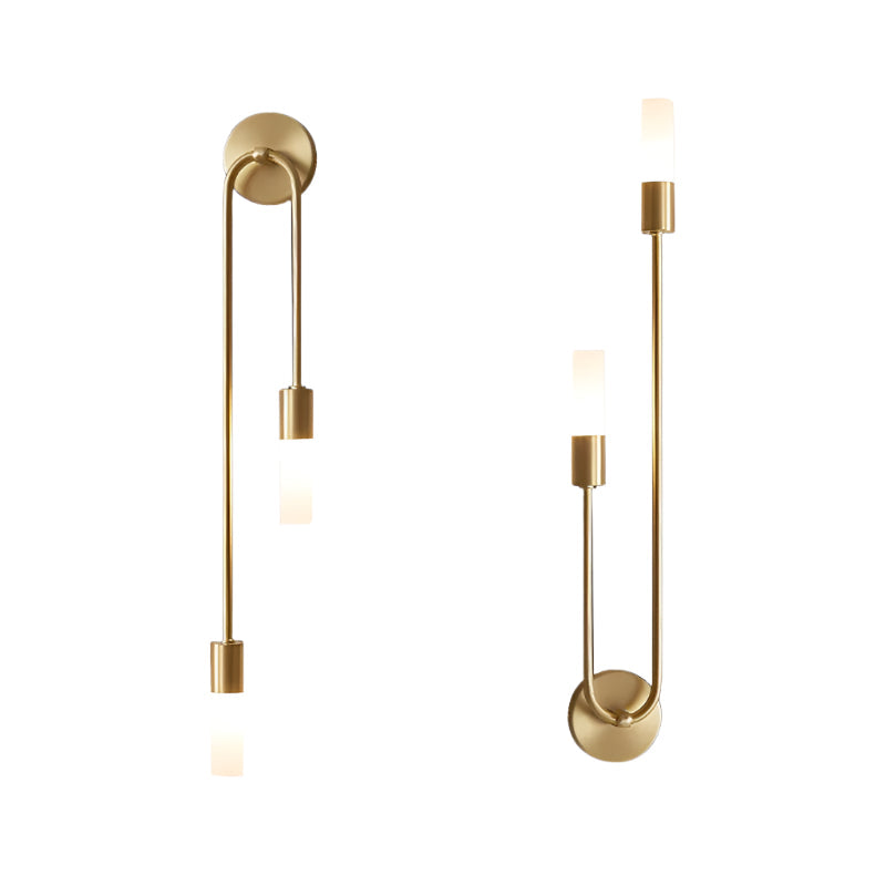 DovaVerve | Goldene LED-Wandleuchte mit Doppellicht