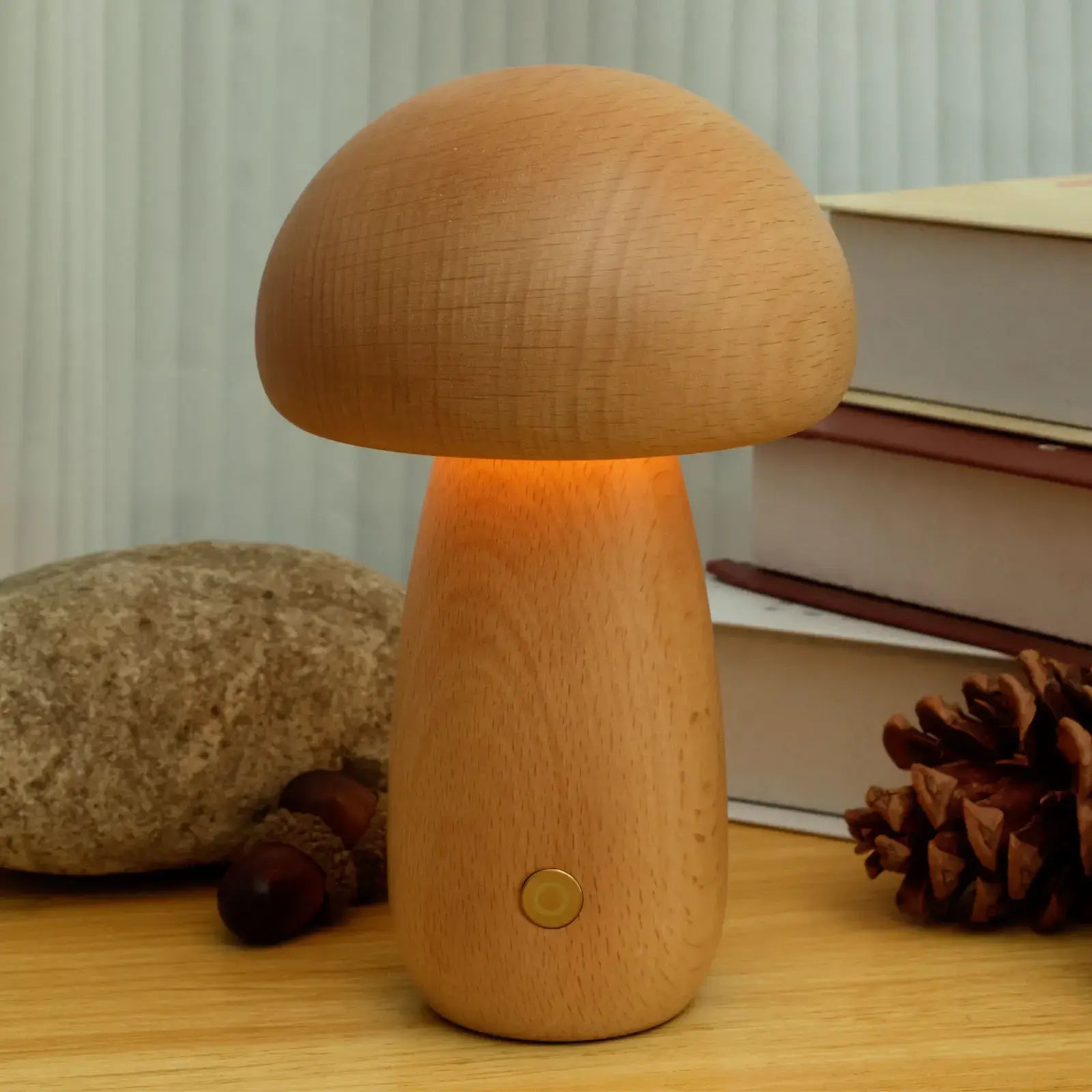 Mori | Kabellose Pilz-Tischleuchte