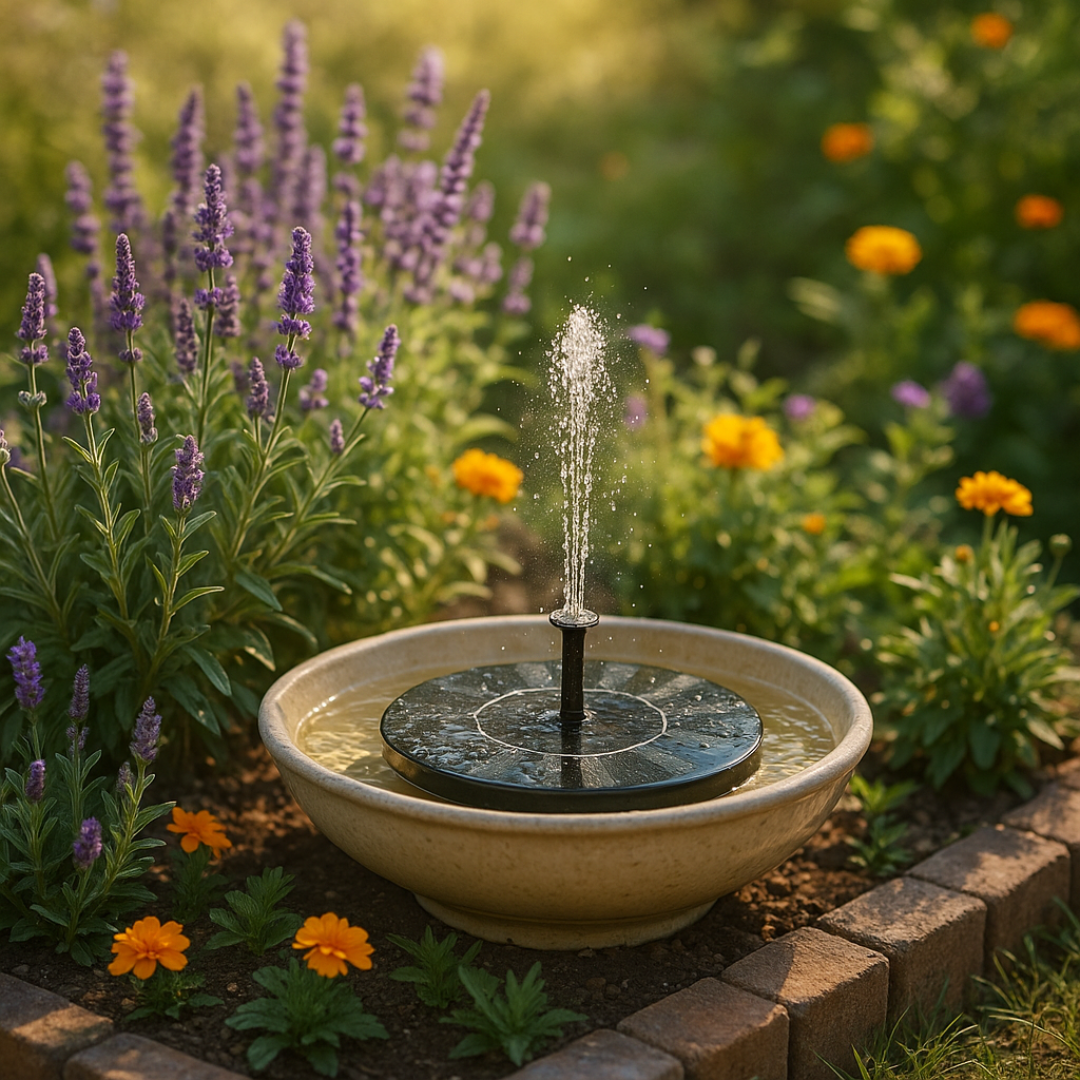 Aquio | Solar Gartenbrunnen