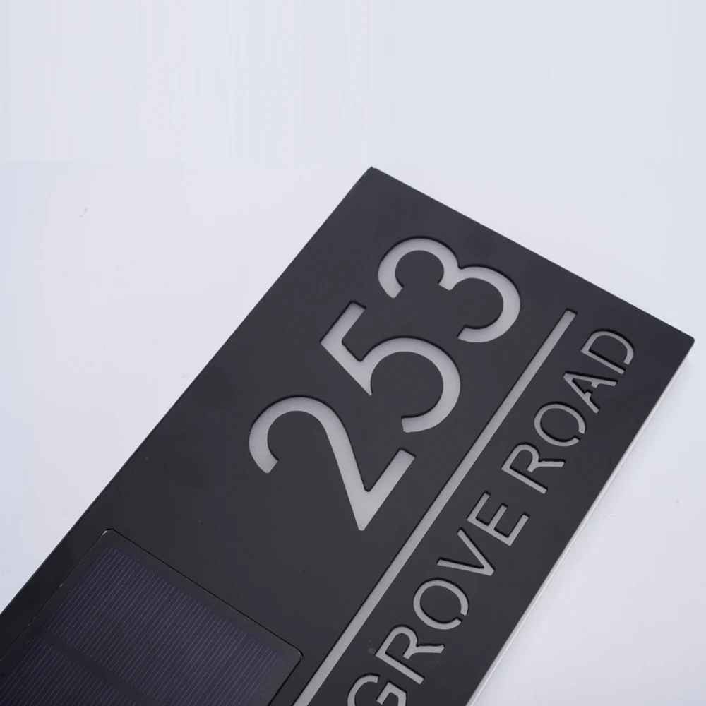 Lumino | Solar Hausnummernschild