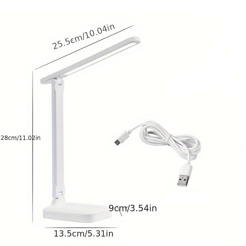 LumaFlex | Dimmbare LED-Schreibtischlampe mit USB-Anschluss