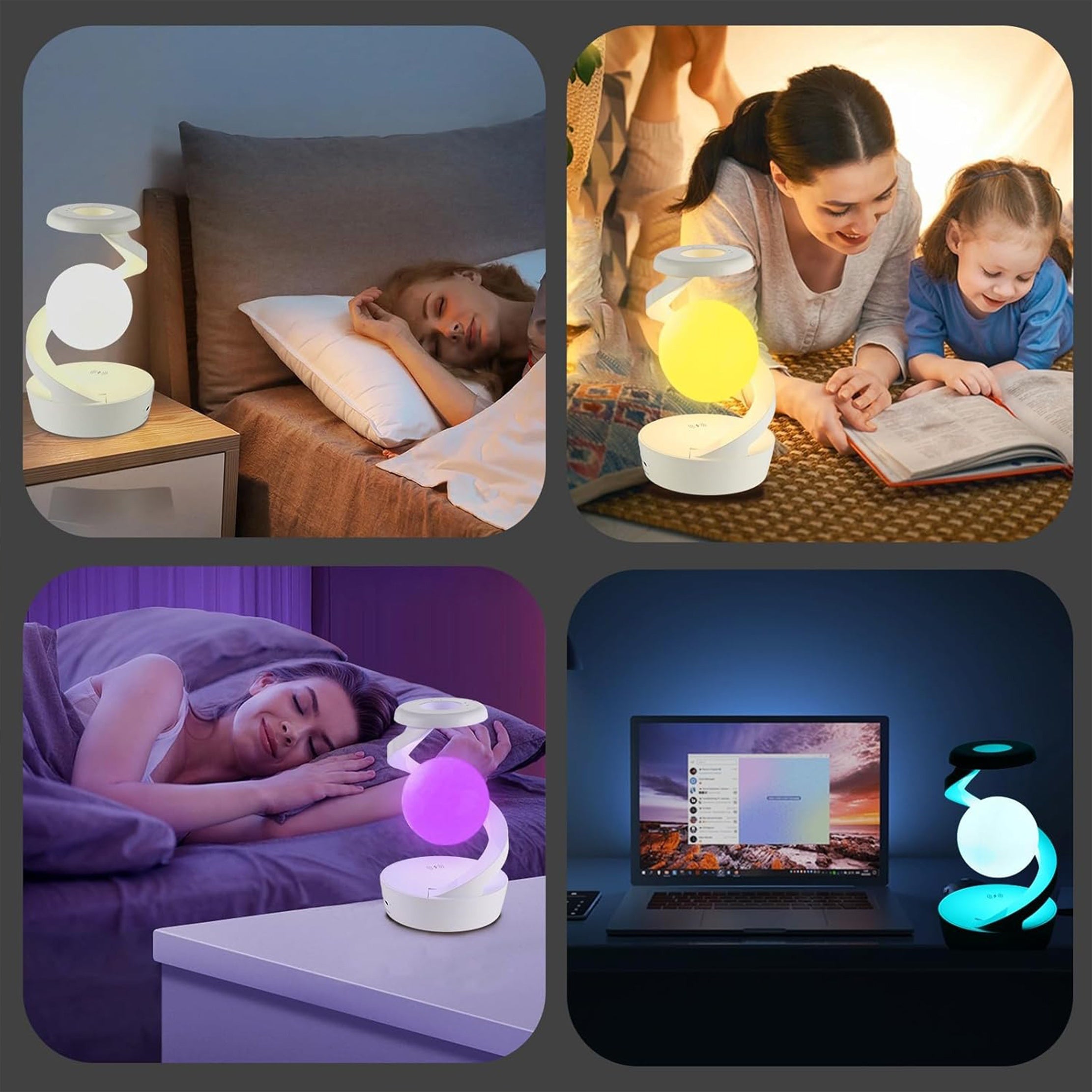 DunaCove | RGB-Schreibtischlampe mit Gestensteuerung