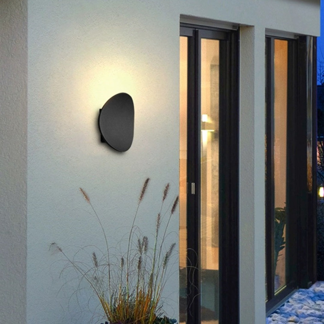 AluDisc | Minimalistische LED-Wandleuchte aus Aluminium