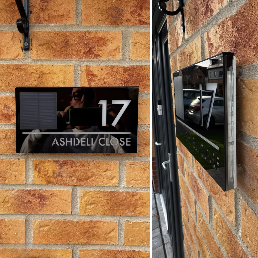 Lumino | Solar Hausnummernschild