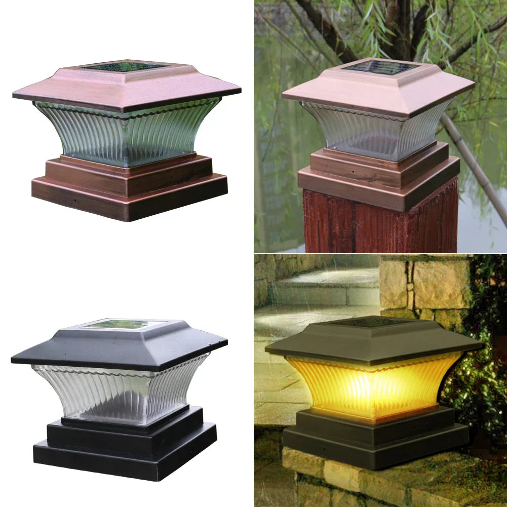 LumiPfosten | Solarbetriebene LED-Säulenleuchte für den Garten