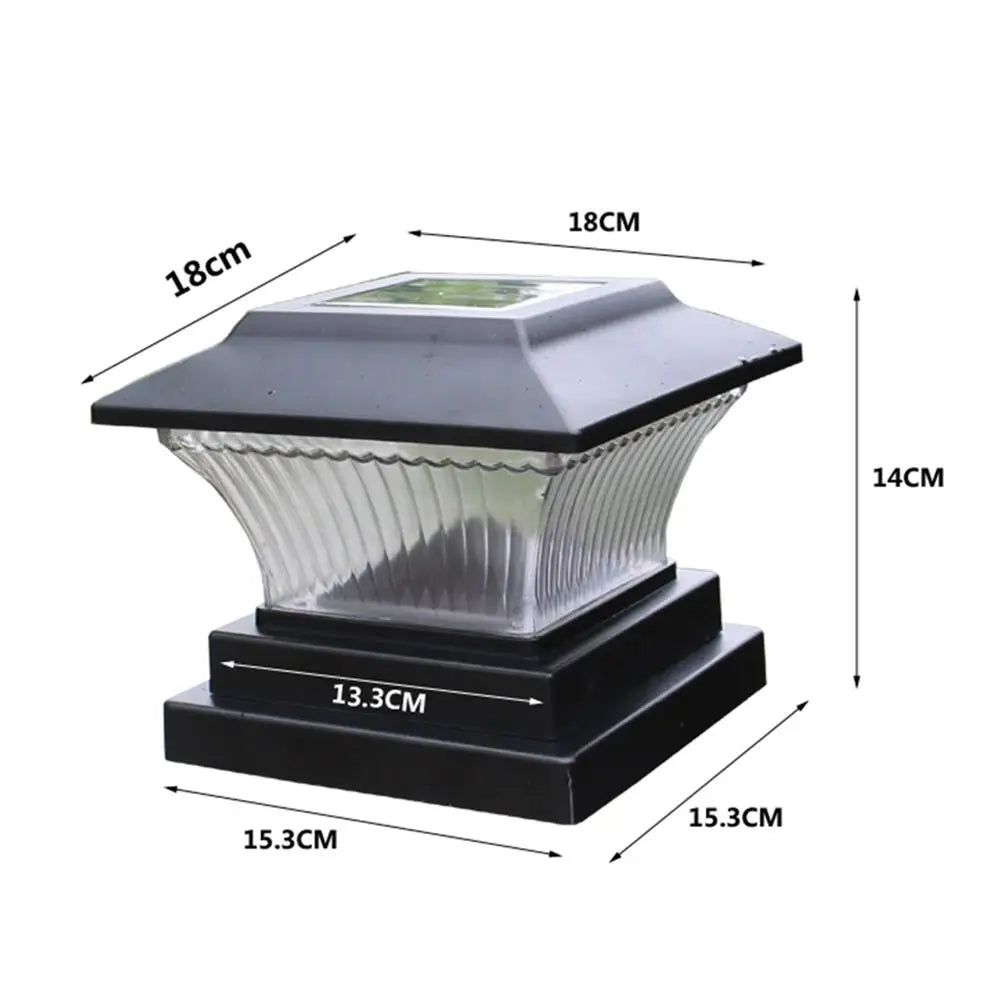 LumiPfosten | Solarbetriebene LED-Säulenleuchte für den Garten