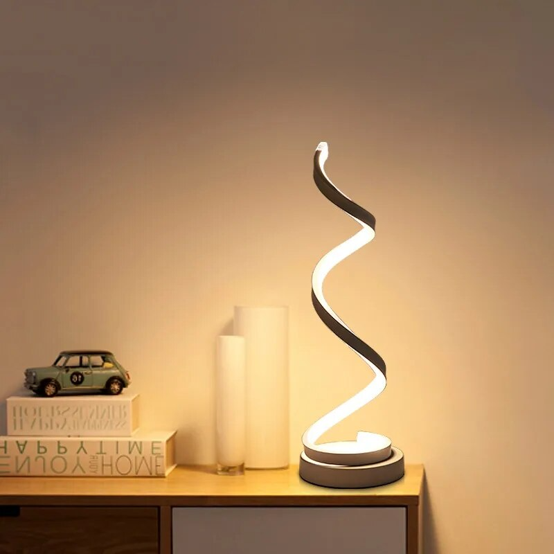 SwirlLume | Atmosphärische LED-Tischleuchte