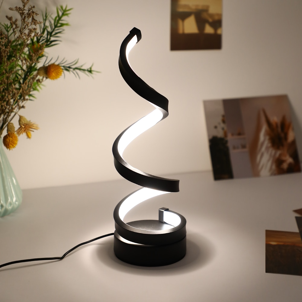 SwirlLume | Atmosphärische LED-Tischleuchte