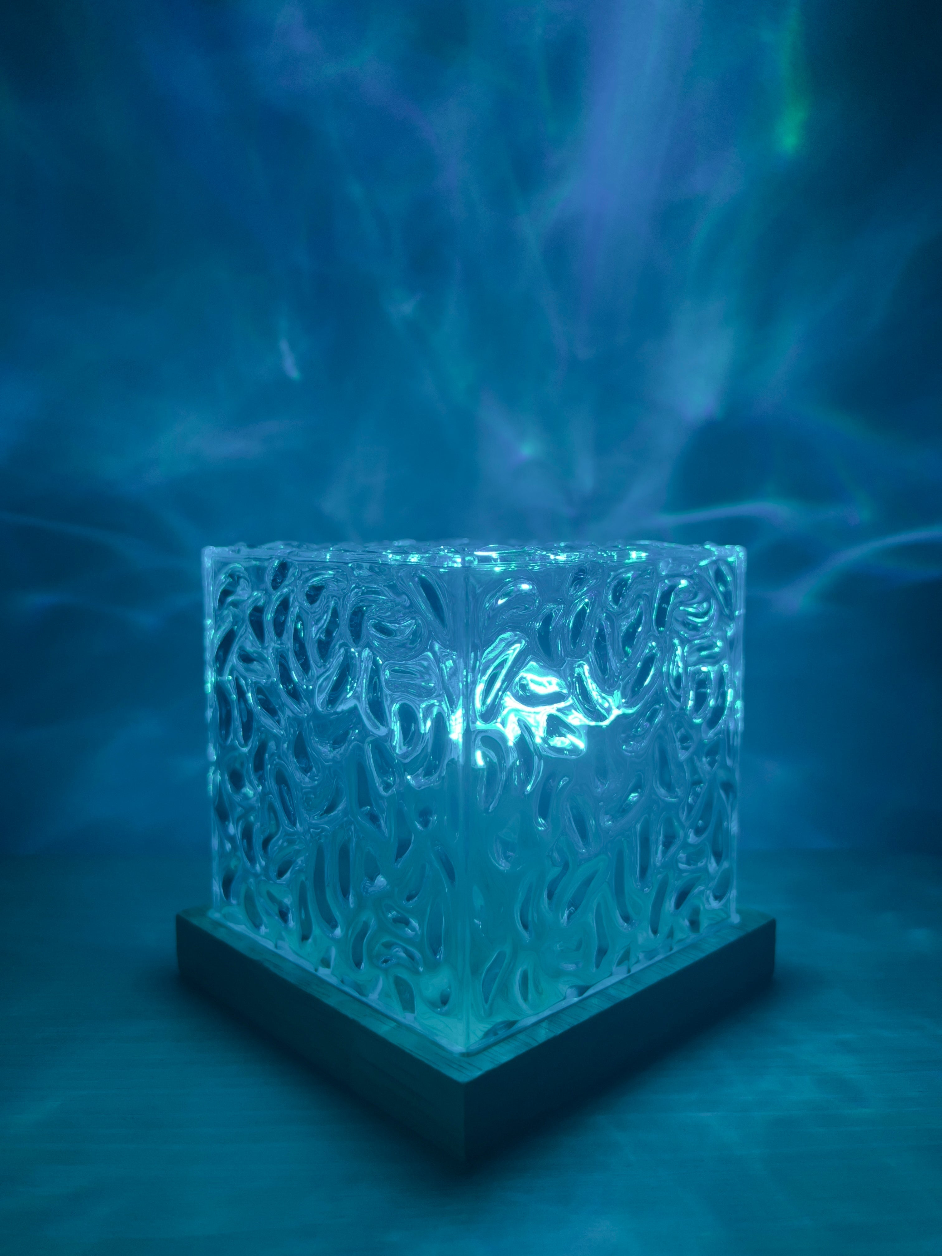 OceanoLux | LED Nachtlicht mit Wasserwellen-Effekt