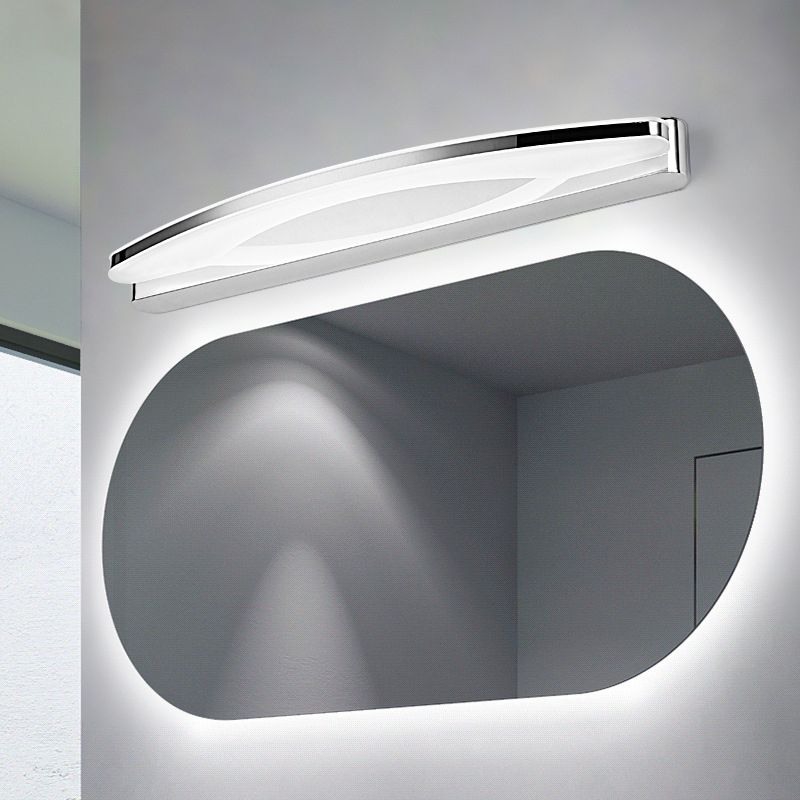Ovanti | Ovale LED-Wandleuchte in Chrom