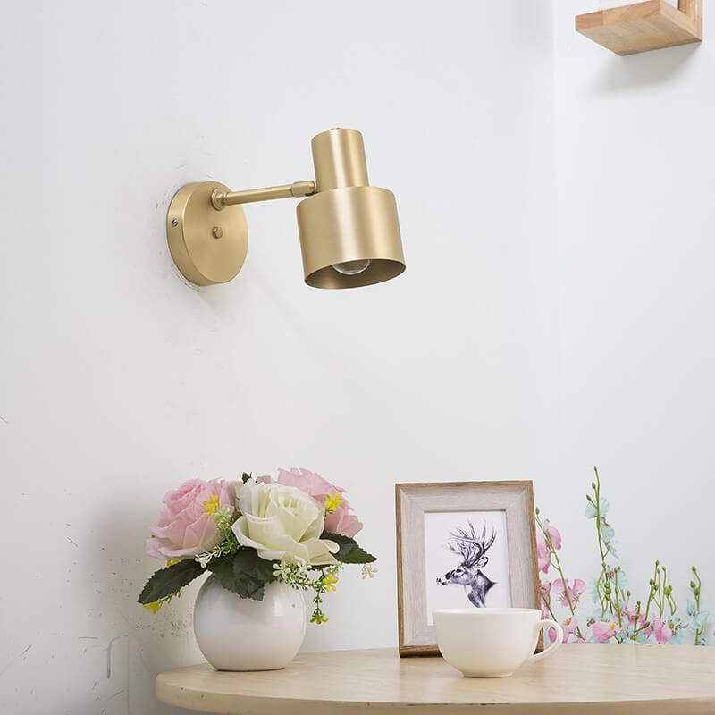 Velora | Minimalistische Wandleuchte in Gold