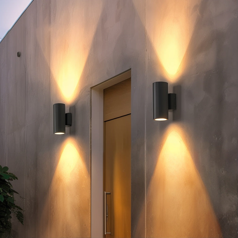 NoctaLux | Wetterfeste LED-Wandleuchte aus Aluminium