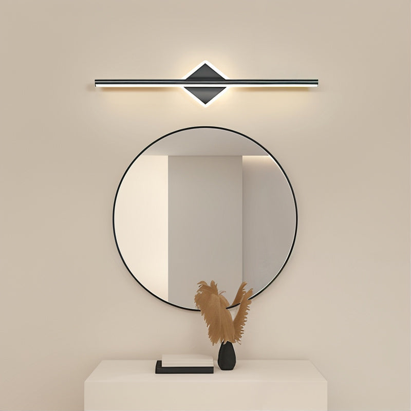GleamNova | Elegante LED-Wandleuchte in Schwarz-Gold