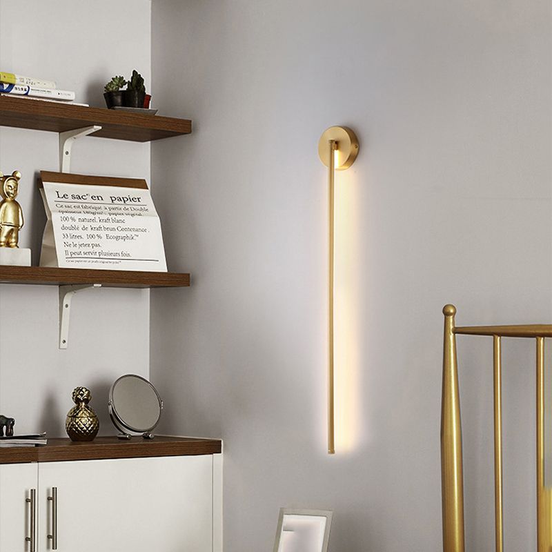 AureoLine | Lineare LED-Wandleuchte in Gold