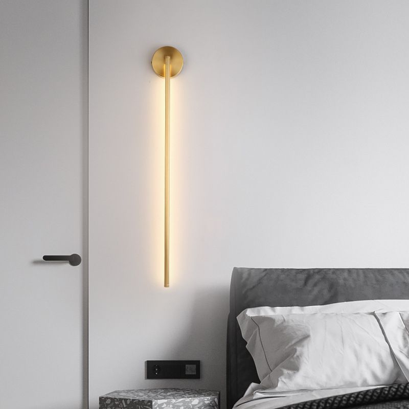 AureoLine | Lineare LED-Wandleuchte in Gold