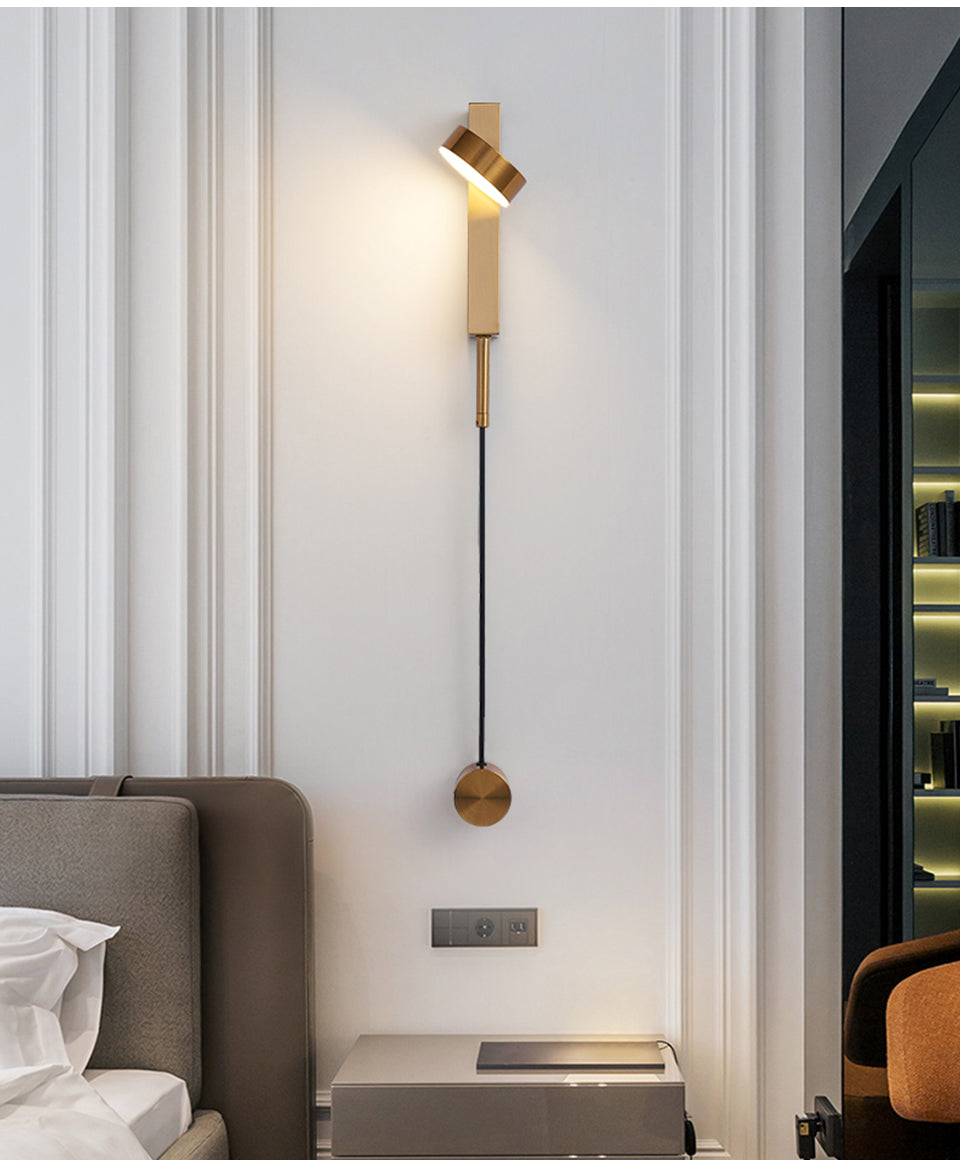 BrumaVale | Dimmbare LED-Wandleuchte für Wohn- und Schlafzimmer
