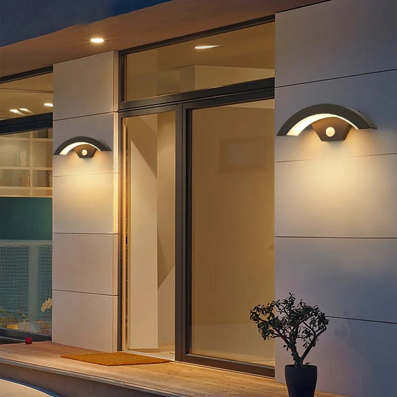 LiraDawn | Wasserdichte LED-Wandleuchte für Garten & Fassade