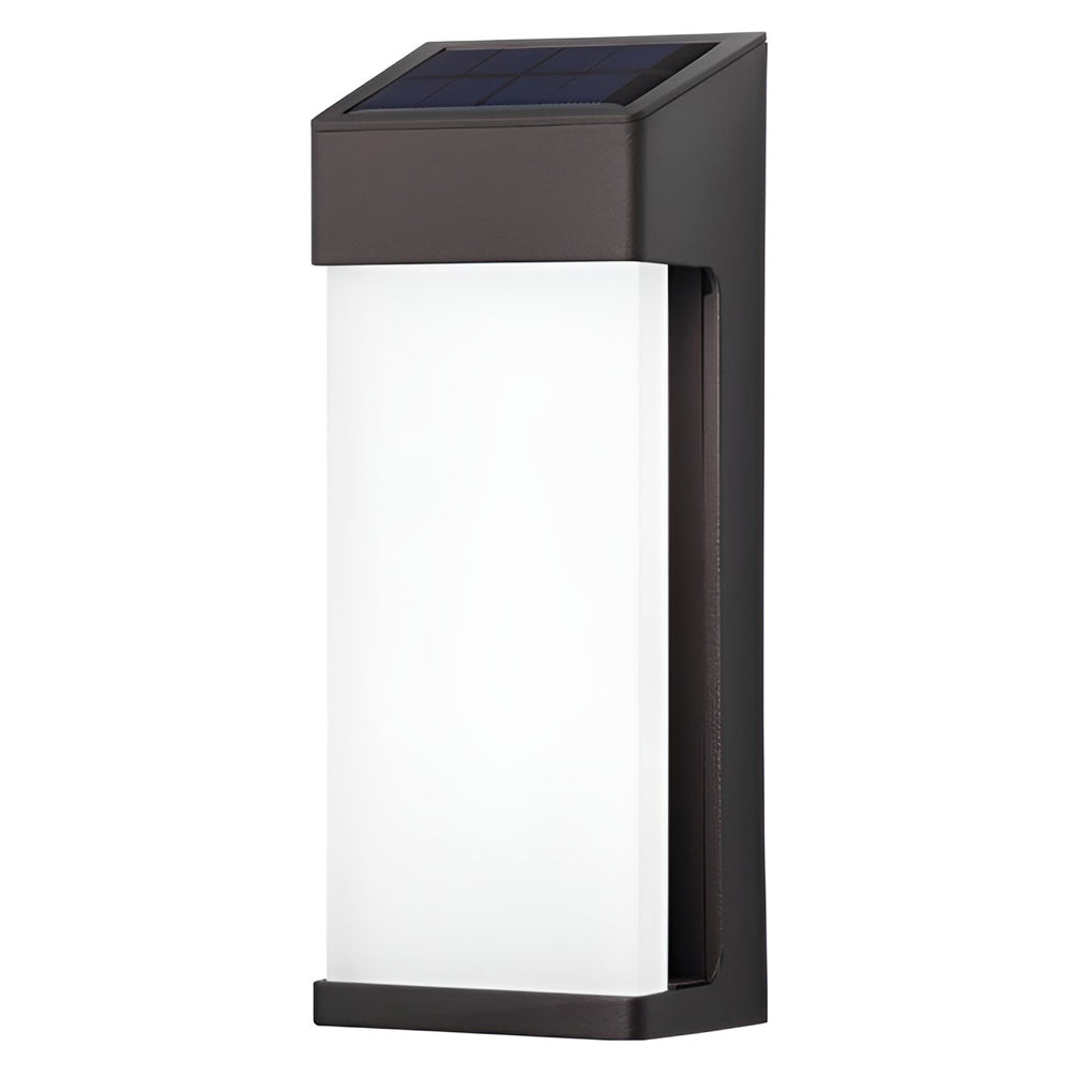 SolarNoir | Solar Wandleuchte Duo mit warmweißem Licht