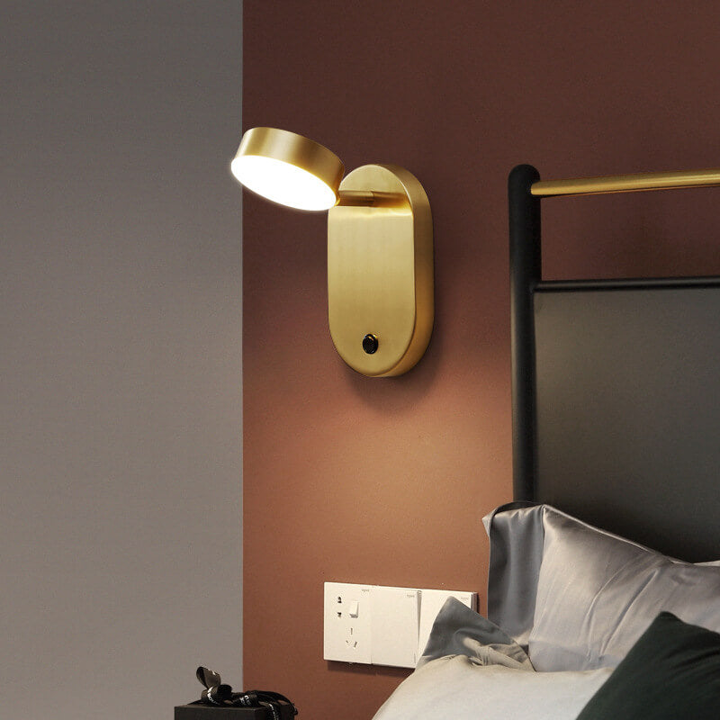 Cupreno | LED-Wandleuchte in Kupfer mit 3 Lichtfarben