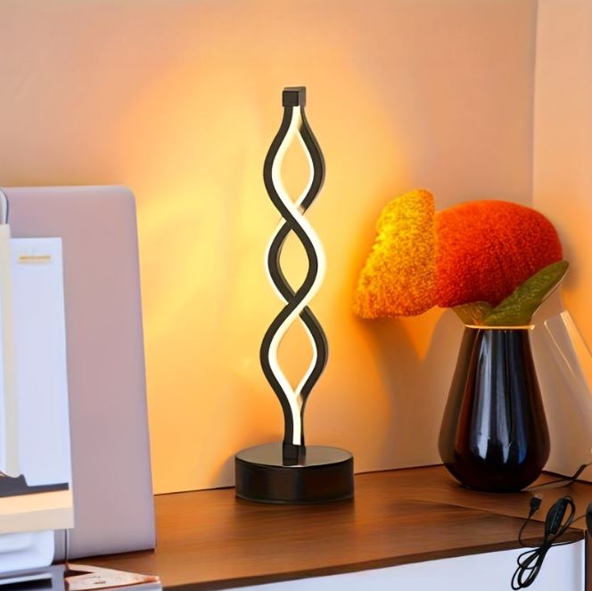 AlumiGlow | Dimmbare LED-Tischleuchte aus Aluminium