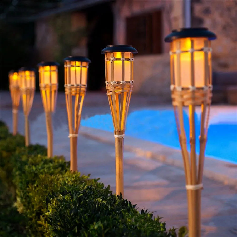SolarFlare | Solar-LED-Fackel für Garten & Unterwegs