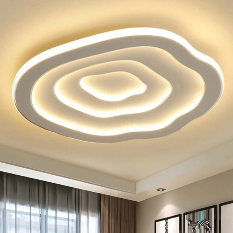 SpiralGlow | LED-Deckenleuchte mit warmweißem Licht