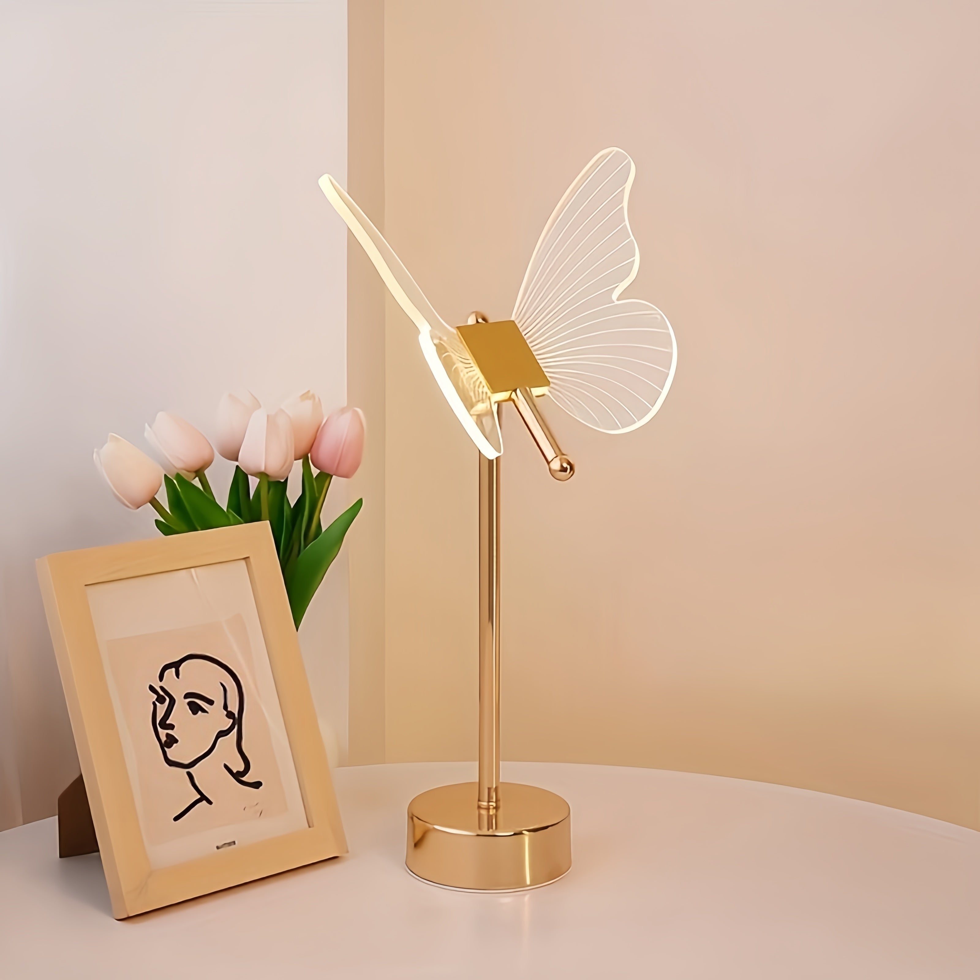 Papilio Glow | USB LED-Schmetterlings-Nachtlicht