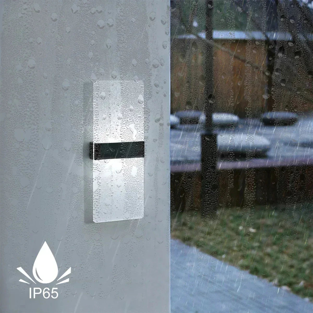PyraRidge | Solar-LED-Wandleuchte für den Außenbereich