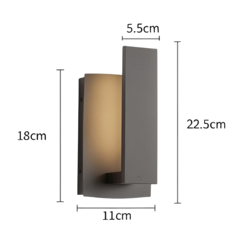 LumiWand | Wetterfeste LED-Außenwandleuchte