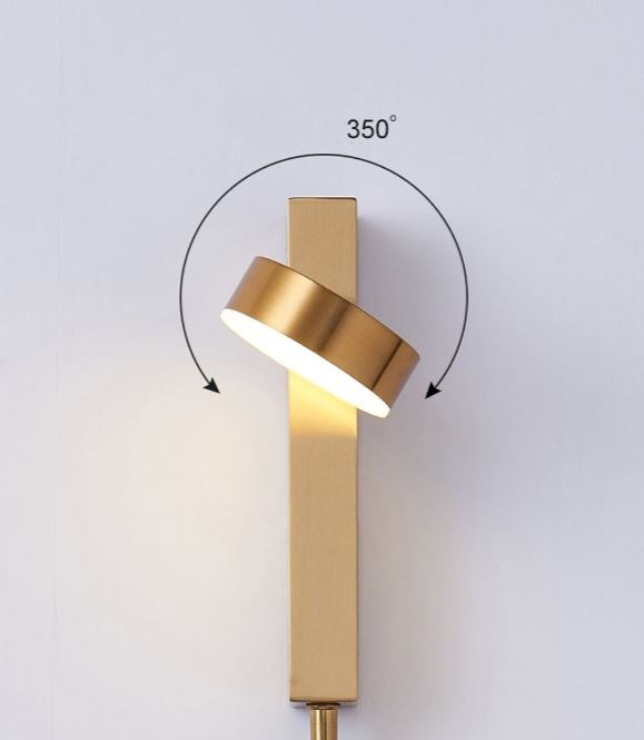 BrumaVale | Dimmbare LED-Wandleuchte für Wohn- und Schlafzimmer