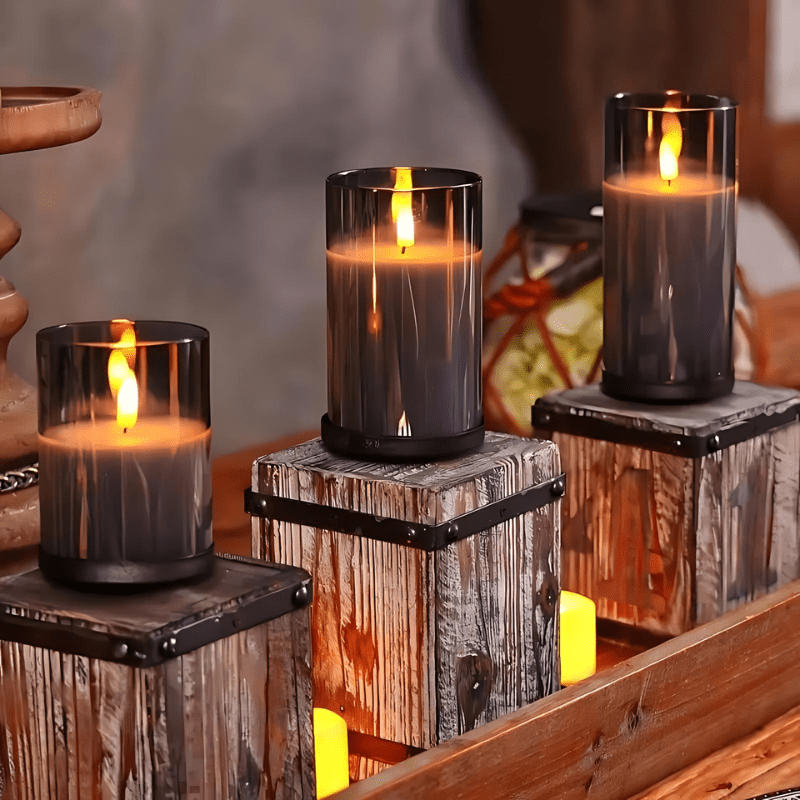 Velum | Flammenlose LED-Kerzen