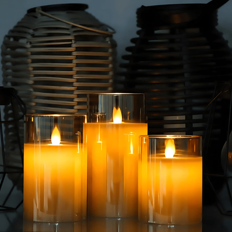Velum | Flammenlose LED-Kerzen