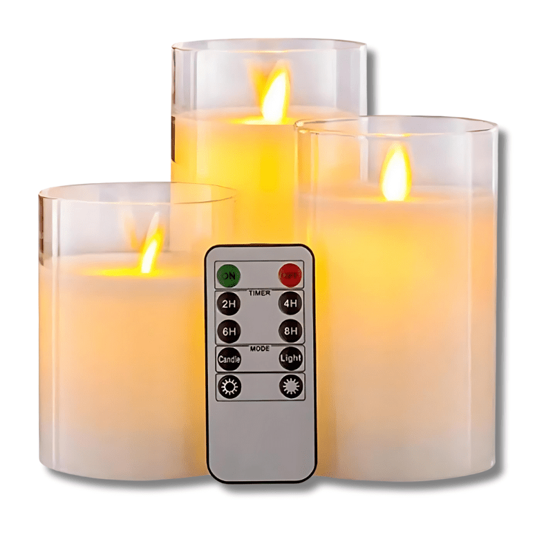 Velum | Flammenlose LED-Kerzen