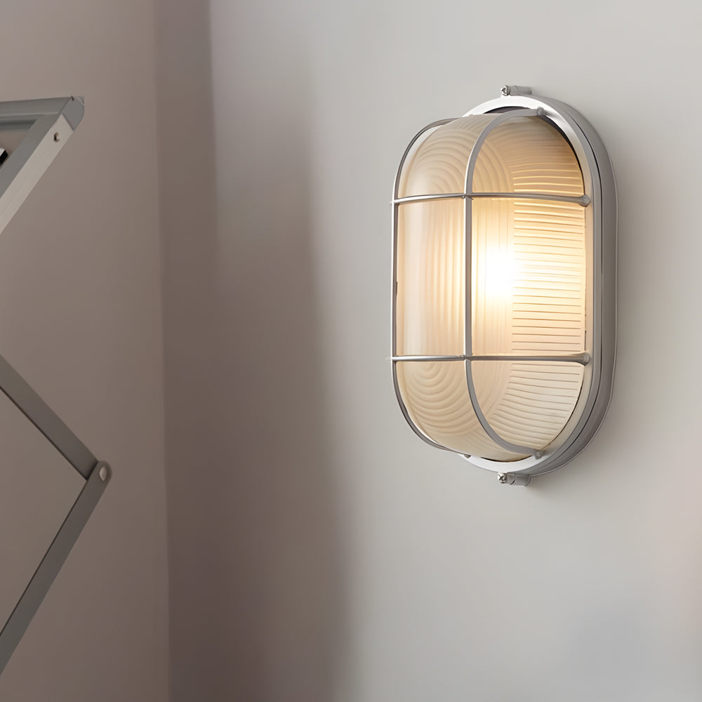 IronVolta | Retro-Industrie Wandleuchte für außen