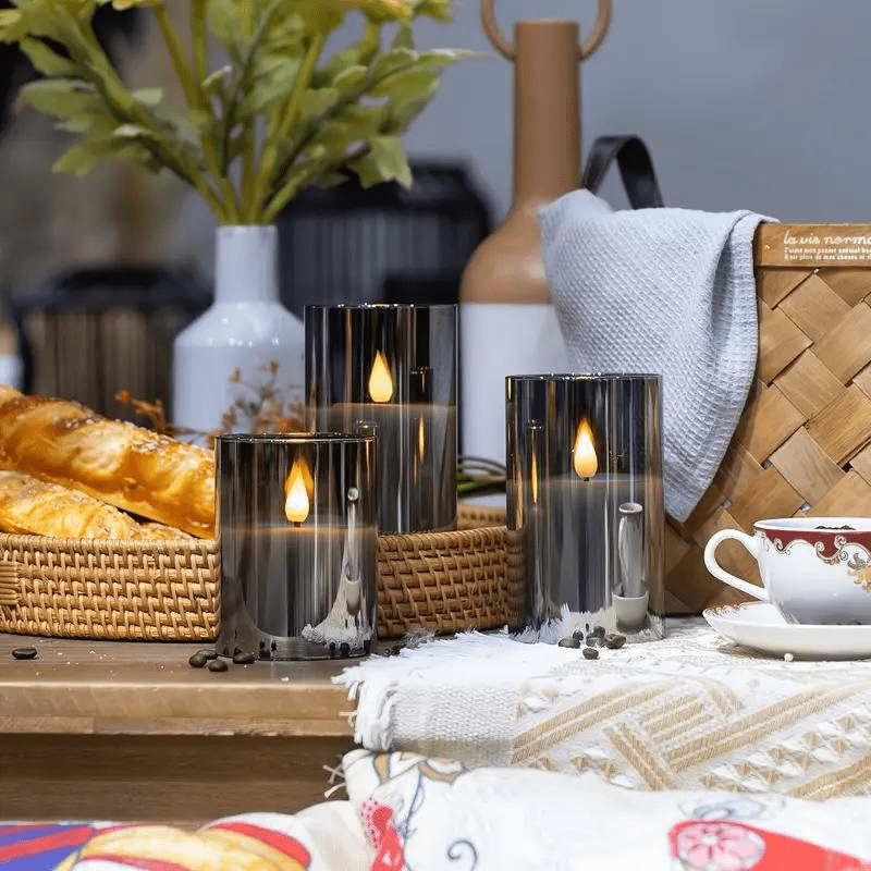 Velum | Flammenlose LED-Kerzen