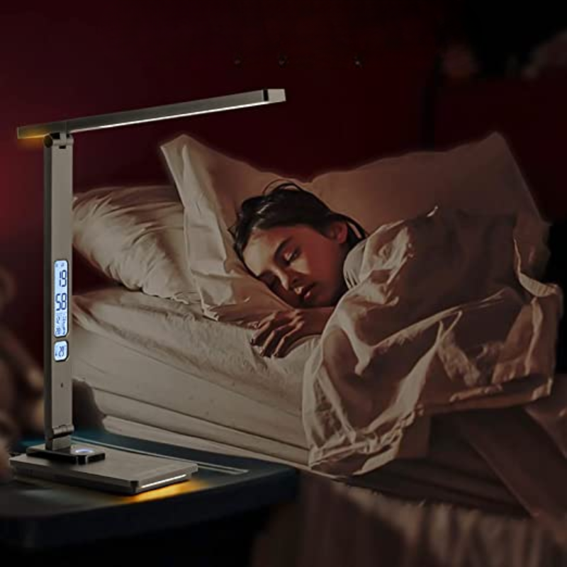 DeskGlow | LED-Schreibtischlampe mit Wireless Charger