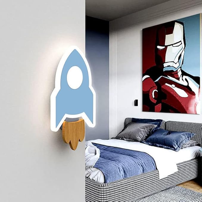RocketGlow | LED-Wandleuchte für Kinderzimmer