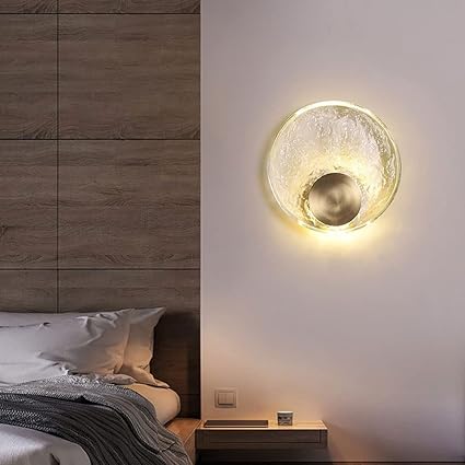 CrystalLume | Kristallkugel-Pendelleuchte in Kupfer