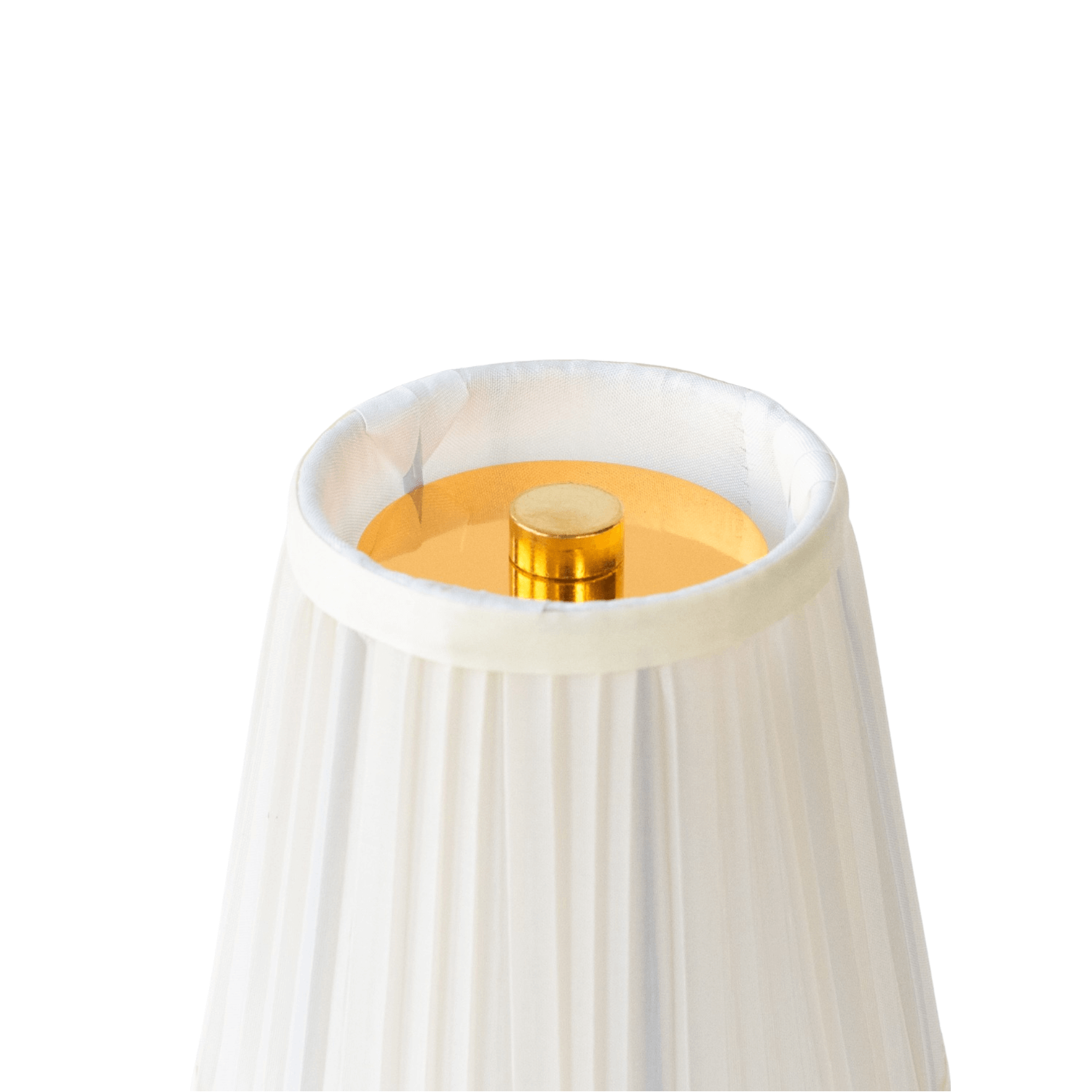 VelloGlow | Kabellose LED-Tischlampe mit Stoffschirm