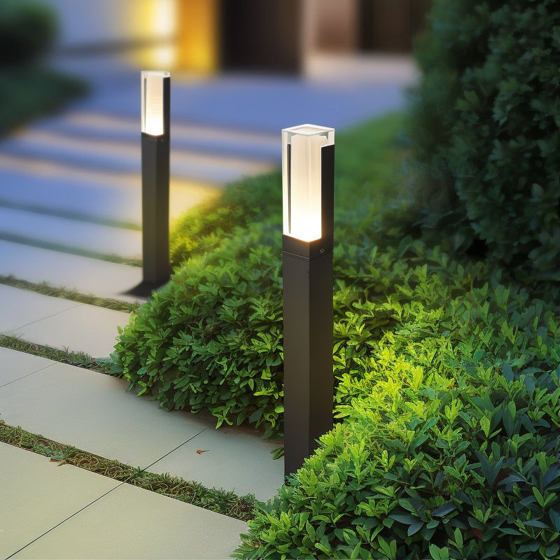 LumaSäule | LED-Pfeilerleuchte für Garten & Rasen