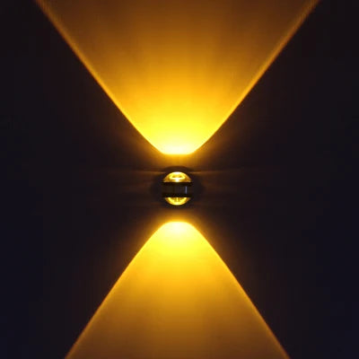 ColorGlow | LED-Kristall-Wandleuchte mit Farbwechsel
