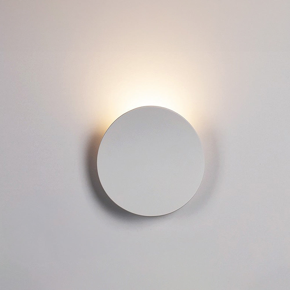 AluDisc | Minimalistische LED-Wandleuchte aus Aluminium