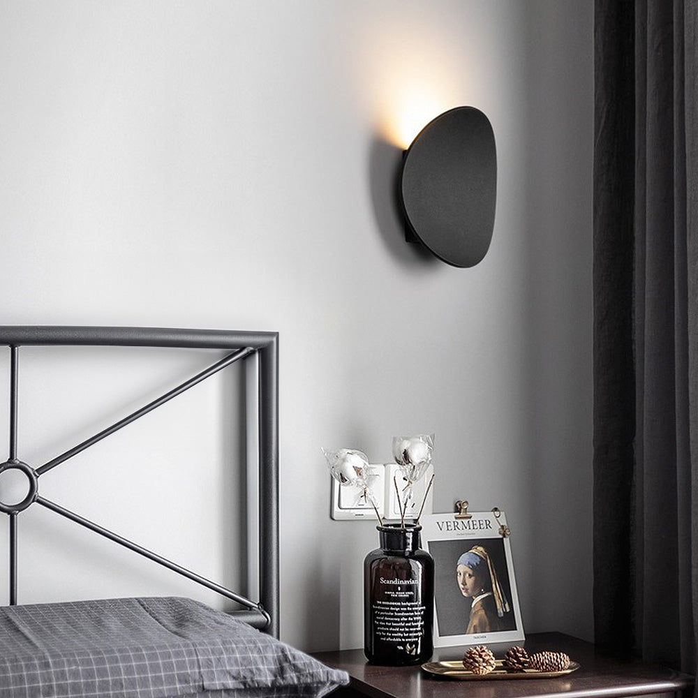 AluDisc | Minimalistische LED-Wandleuchte aus Aluminium
