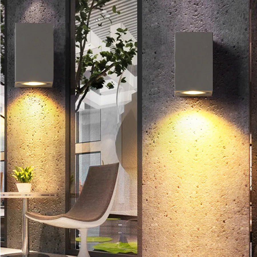 LumaWall | LED-Außenwandleuchte mit Wetterschutz