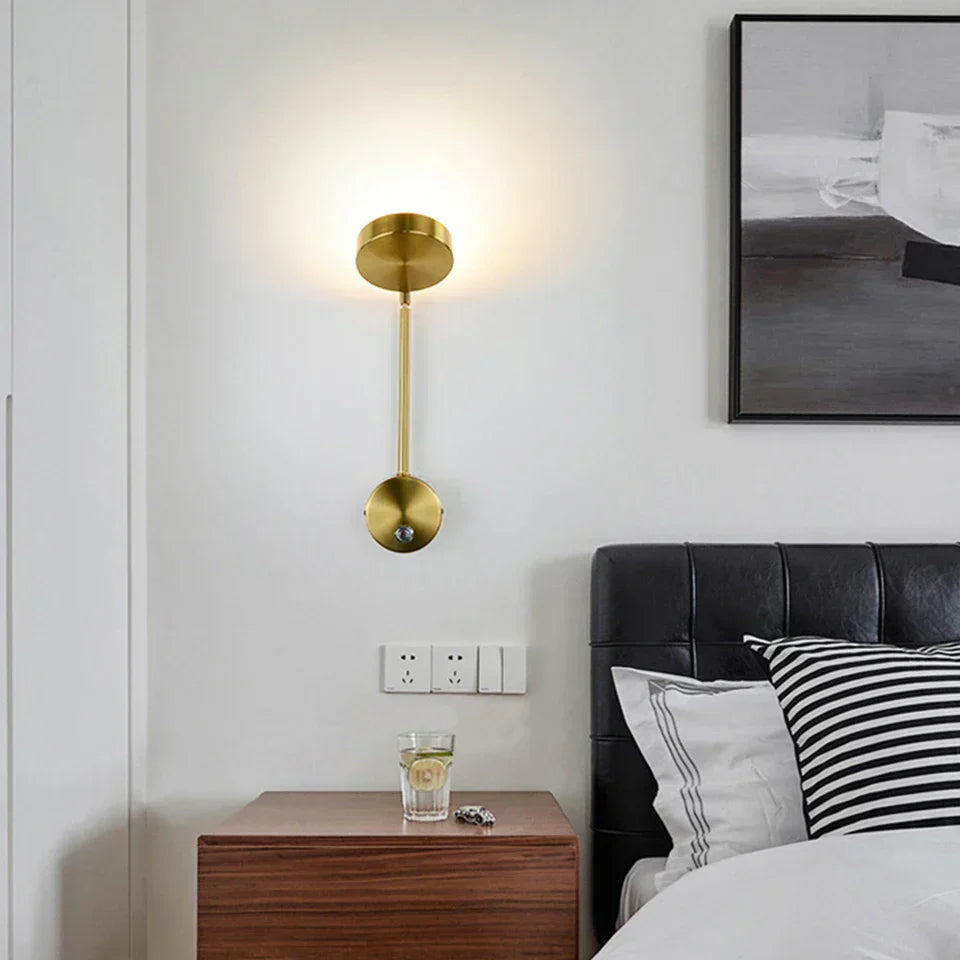 SeleneGlow | Dimmbare LED-Wandleuchte mit Touch-Sensor