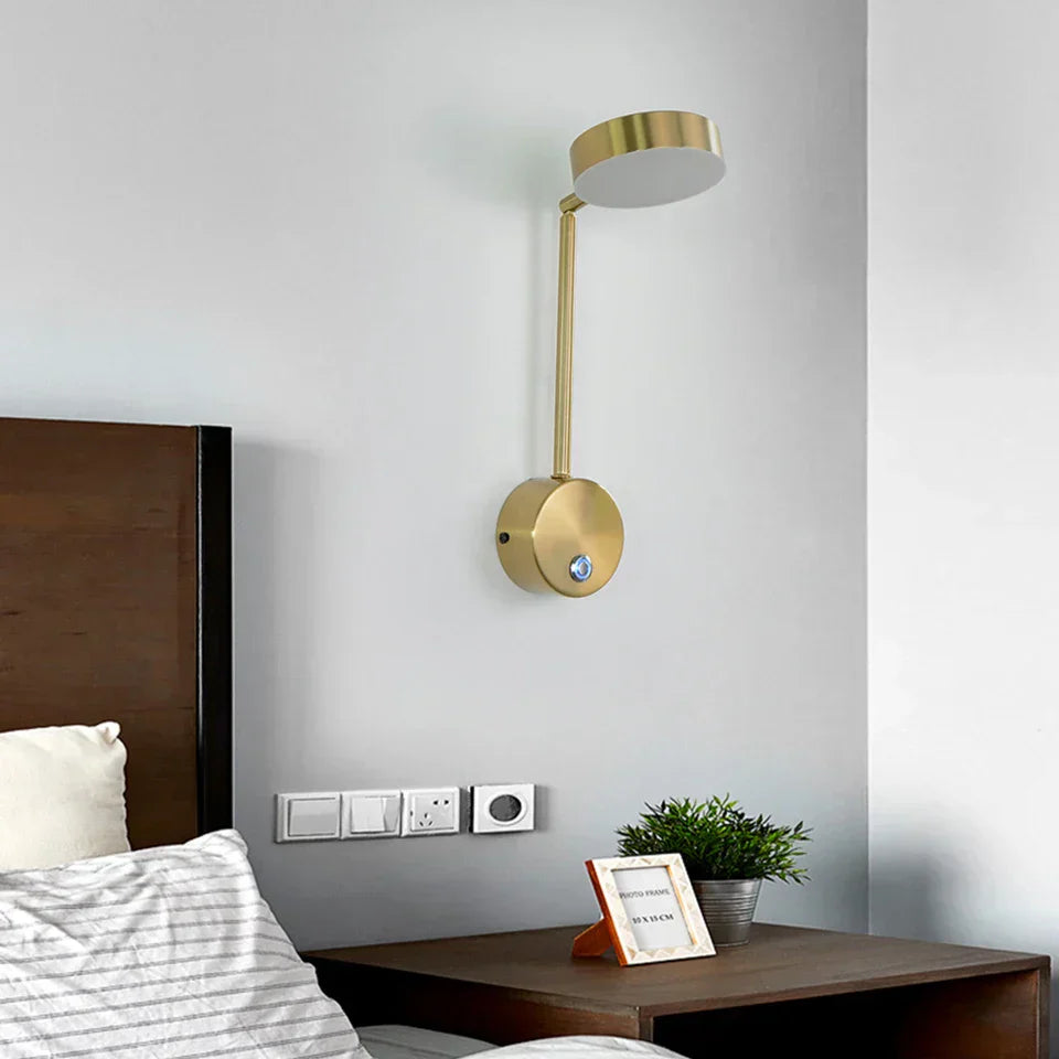 SeleneGlow | Dimmbare LED-Wandleuchte mit Touch-Sensor